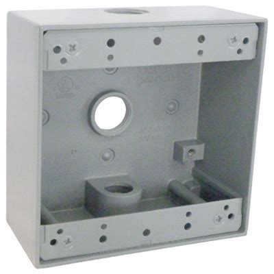 2 gang junction box true value|Shop Weatherproof Outlet Boxes At Great Prices .